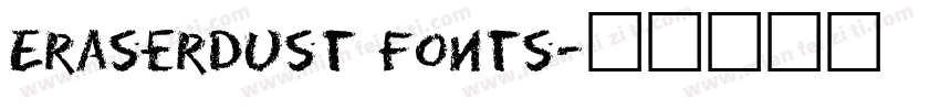 EraserDust fonts字体转换